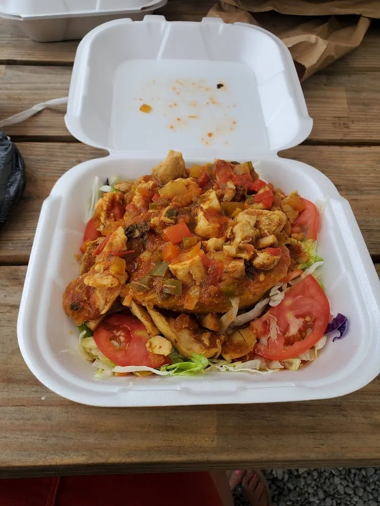 Mofongo Con Carne Guisada